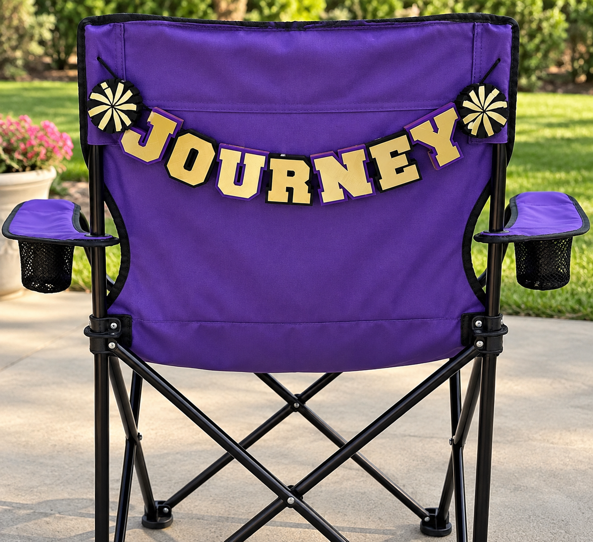 3D-Printed Chair or Wagon Name Charms