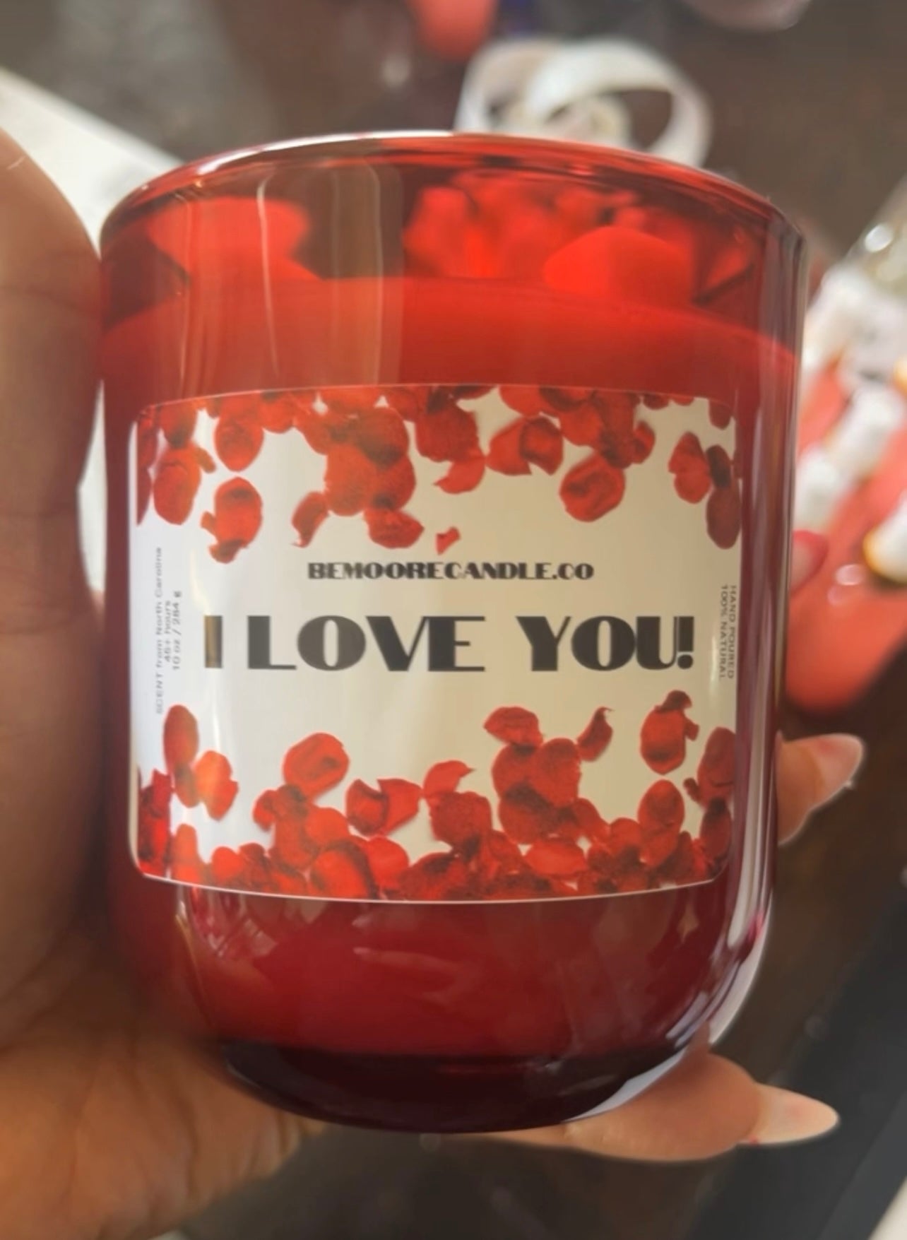 I LOVE YOU! Luxury 10oz Scented Candle - LIMITED EDITION