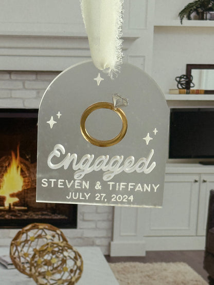 Engaged/Married Ornament