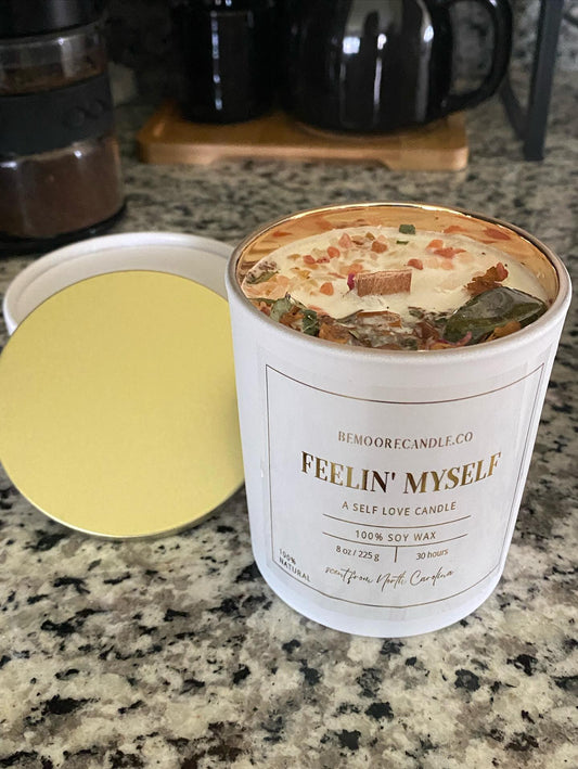 "FEELIN’ MYSELF" SELF-LOVE CANDLE 8 OZ