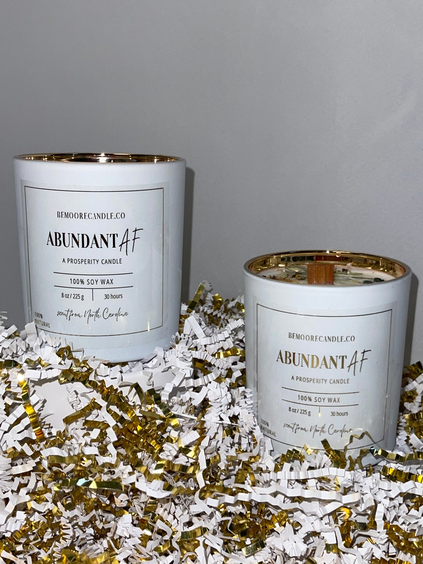 "ABUNDANTAF" CANDLE 8 OZ